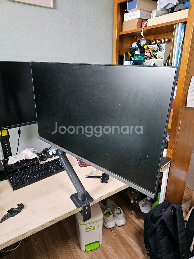 삼성 S27R350 27인치 모니터 + 루덱 모니터암--1