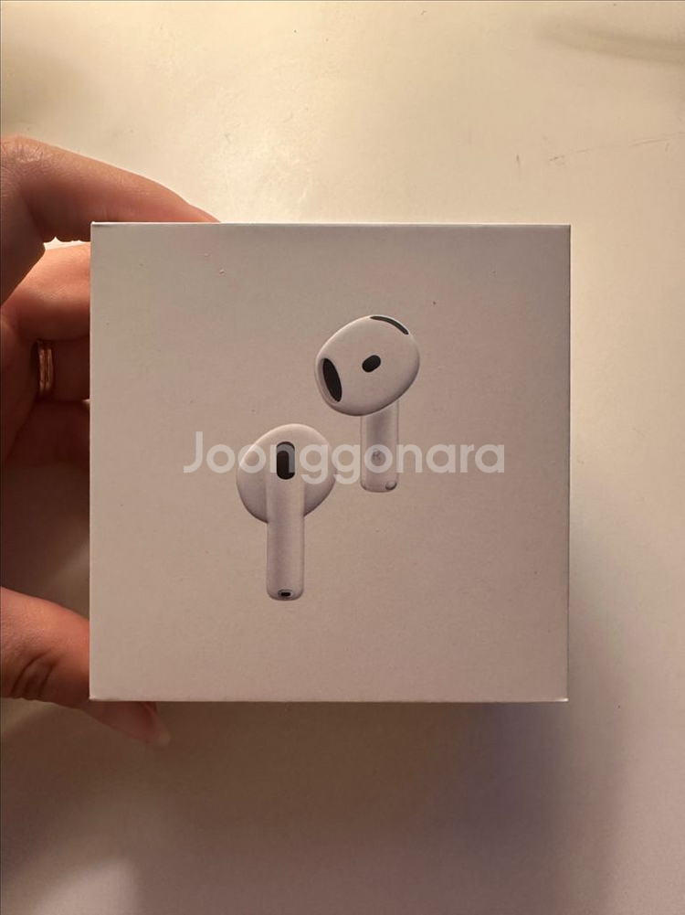 에어팟4 액티브 노이즈캔슬링 미개봉--0