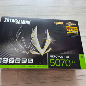 ZOTAC GAMING RTX 5070 Ti AMP