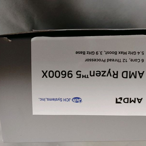 9600x 제이씨현 정품 25년7월구매