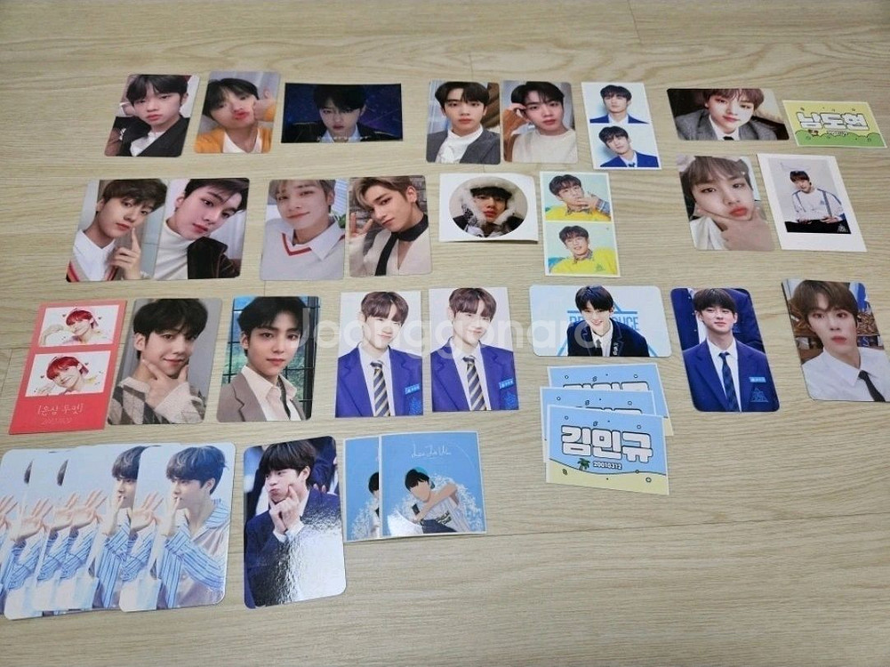 프로듀스 X101 포카, 스티커(손동표,김우석,이진우,--1
