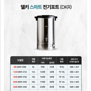 델키 보온통 50L