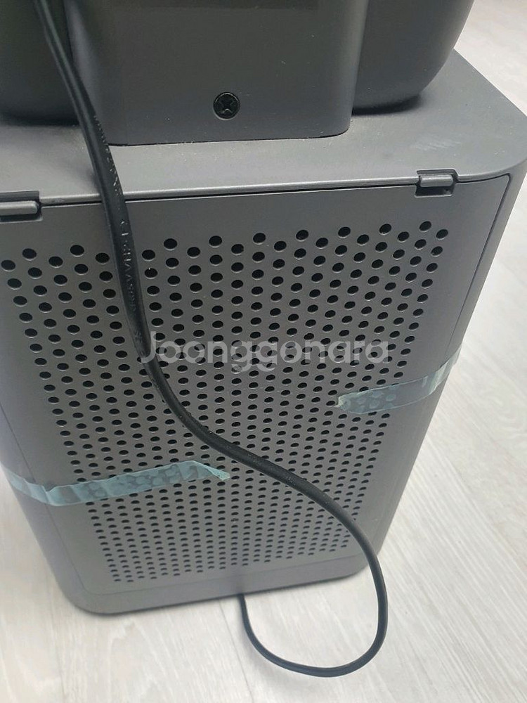 한경희 타워 날개없는 선풍기 리모컨포함--3