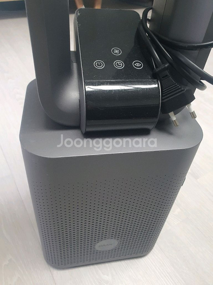 한경희 타워 날개없는 선풍기 리모컨포함--1