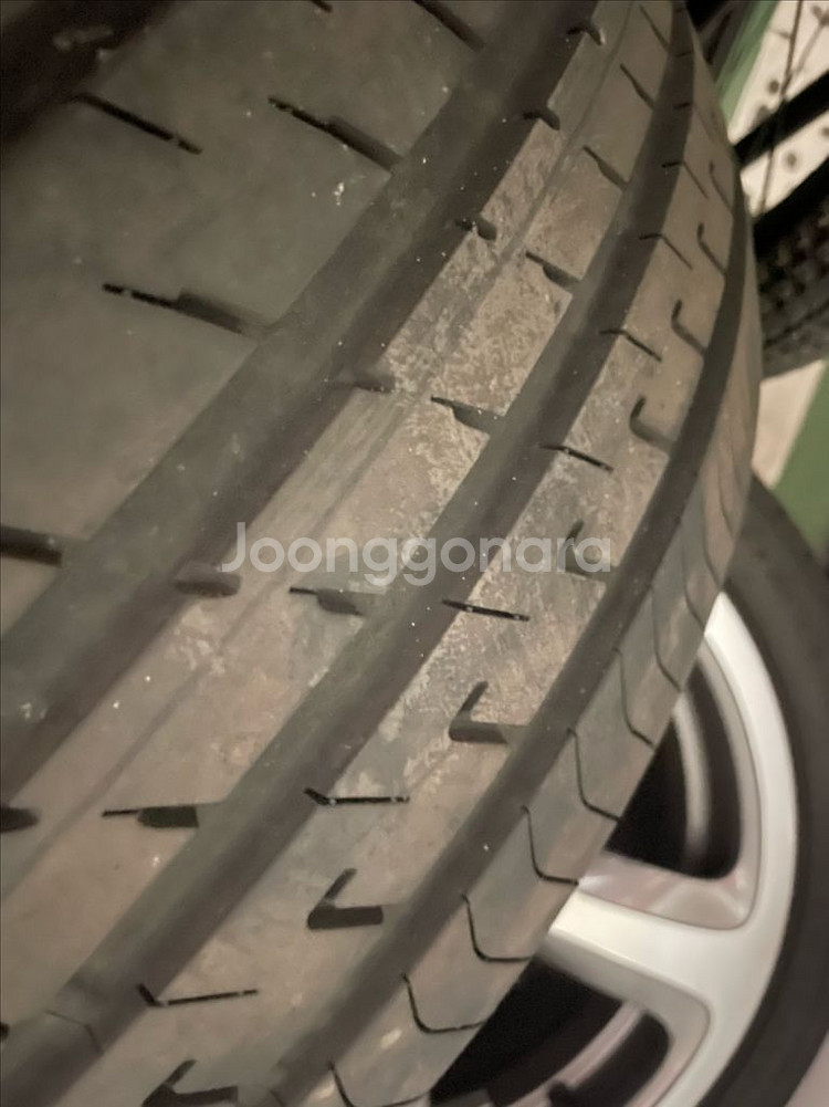 BMW 19인치 순정 휠+타이어 세트--9