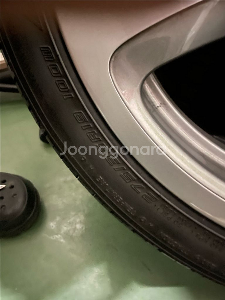 BMW 19인치 순정 휠+타이어 세트--8