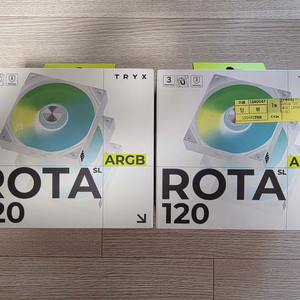 TRYX ROTA SL 120 ARGB 팬 미개봉