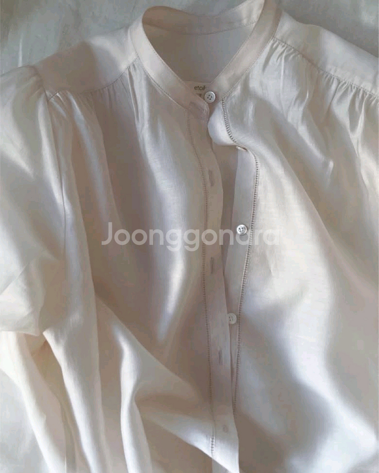 에뜨왈블뤼 jeanne 잔느 쟌느 블라우스 :D--1
