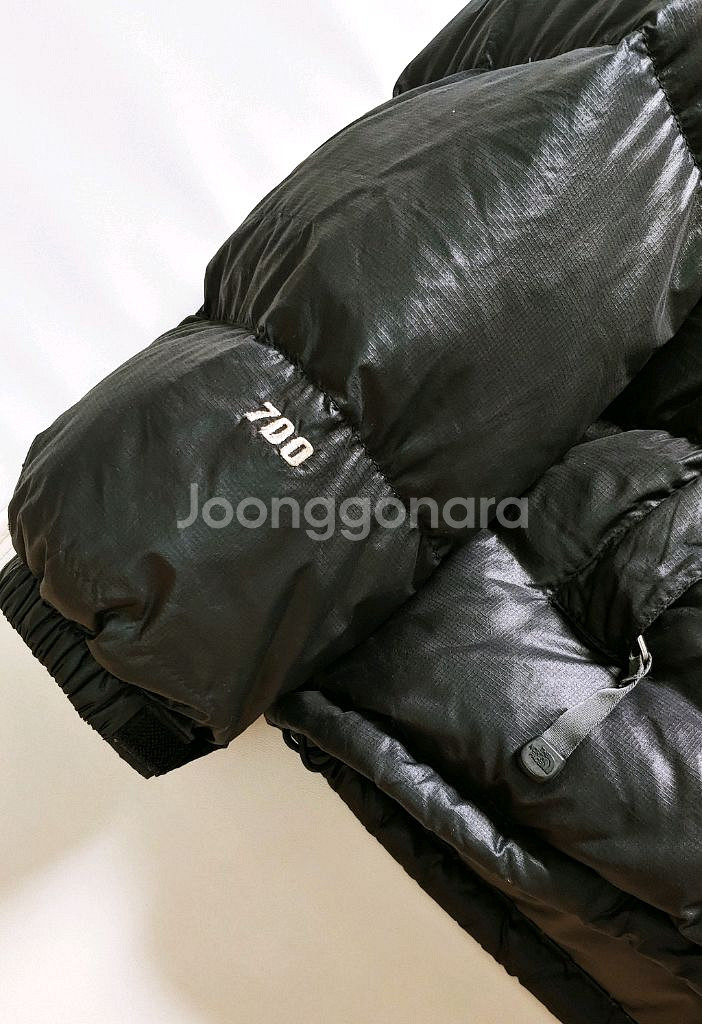 [XL] 노스페이스 눕시 패딩점퍼 700 블랙1301--5