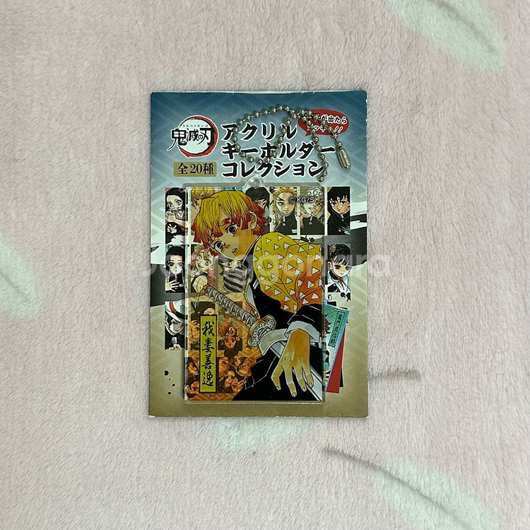 귀멸의칼날 귀칼 젠이츠 점프샵 원화 아크릴 키링--0