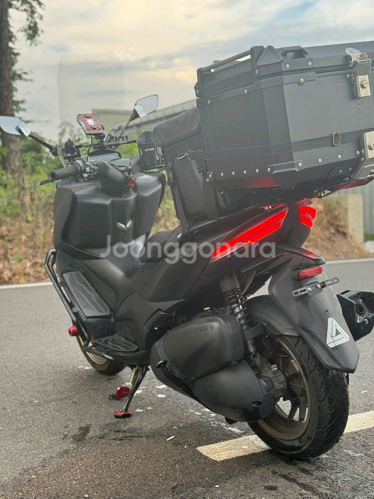 존테스350D 오토바이--7
