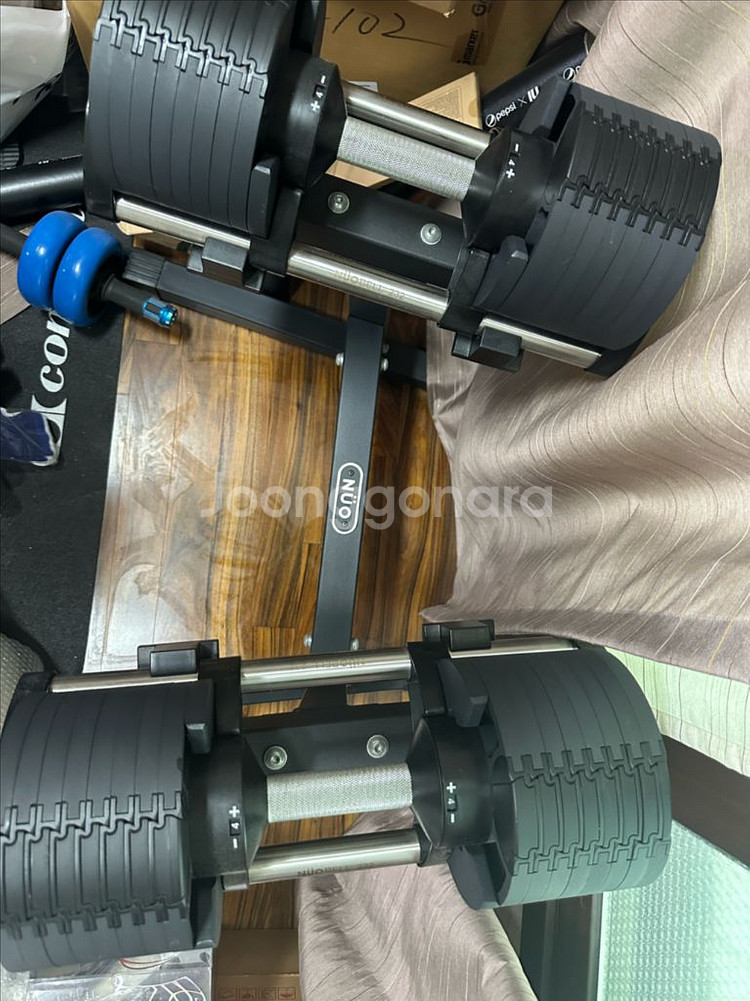 누오덤벨 32kg 단위조절2kg 아리프 벤치 팝니다--0