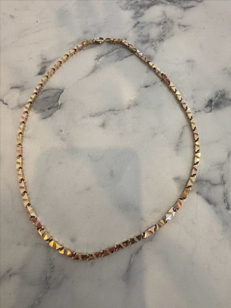 18k 대나무목걸이 10.85돈 남자금목걸이 이미지