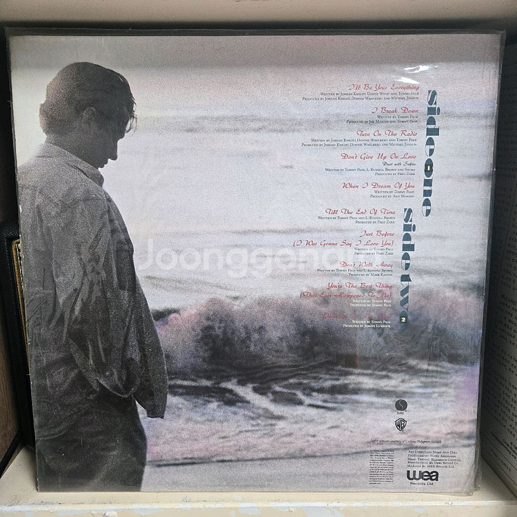 미국 가수 토미 페이지 LP 음반--1