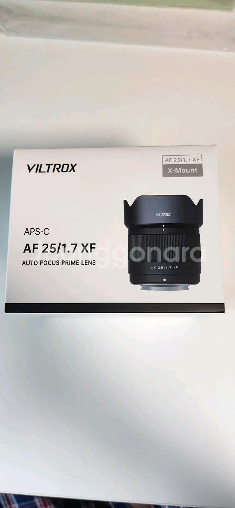 빌트록스 AF 25mm f1.7 후지 X 마운트 새상품--0