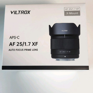 빌트록스 AF 25mm f1.7 후지 X 마운트 새상품