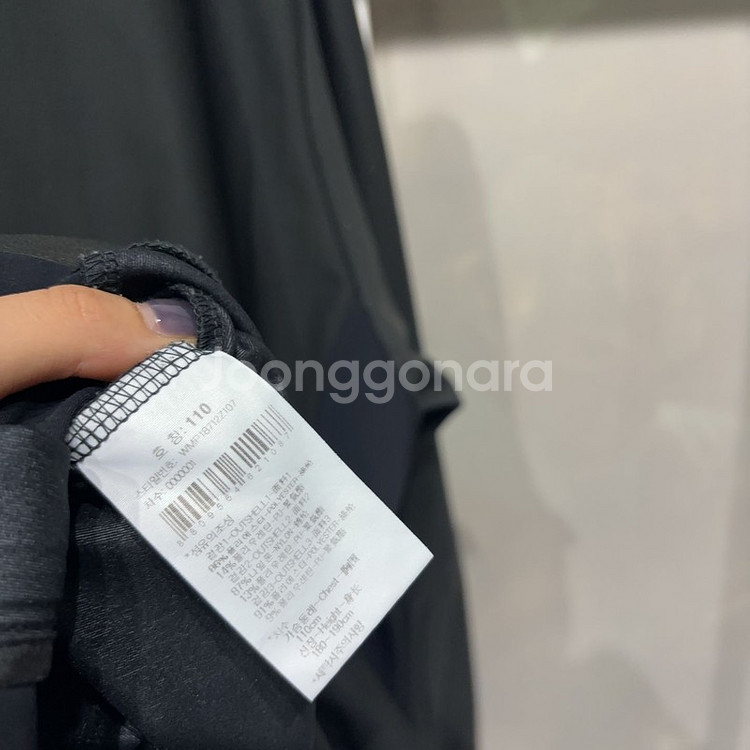 (110) 와이드앵글 골프 스포츠 방풍 웜업 긴팔티--5