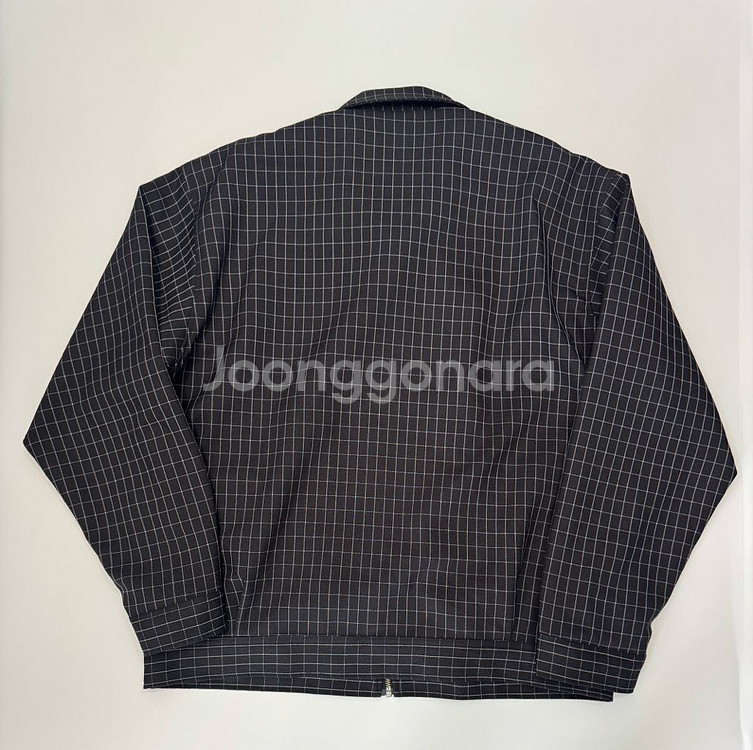 위캔더스 21ss 윈도우 체크 집업 자켓 L--1
