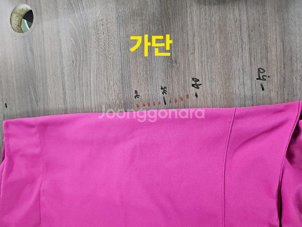 크로커다일 핑크색 여성 폴로 티셔츠 105--4