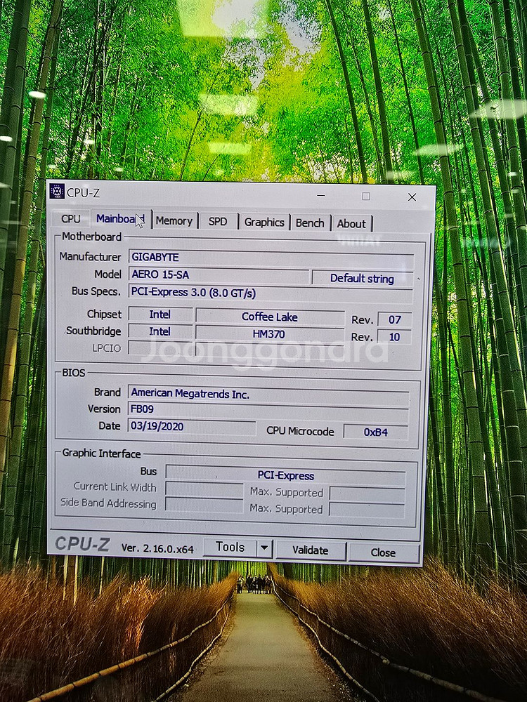 Gigabyte AERO OLED 15 SA 팝니다--5