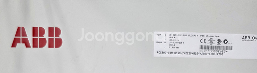 ABB 산업용 인버터 ACS800-04M-0550-7--1