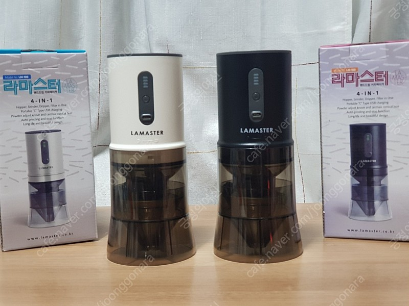 라마스터 핸드드립 커피메이커 호퍼,그라인더,드립필터, 이미지