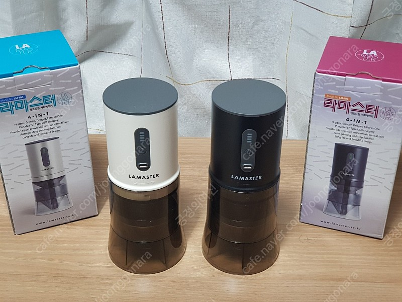 라마스터 핸드드립 커피메이커 호퍼,그라인더,드립필터, 이미지