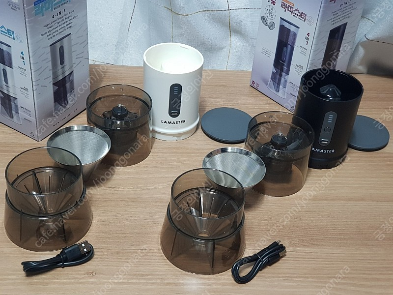 라마스터 핸드드립 커피메이커 호퍼,그라인더,드립필터, 이미지