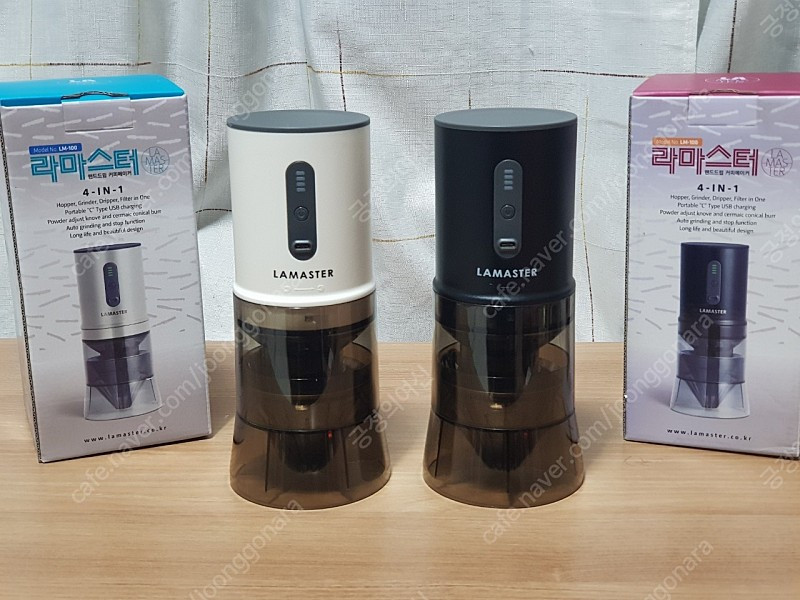 라마스터 핸드드립 커피메이커 호퍼,그라인더,드립필터, 이미지