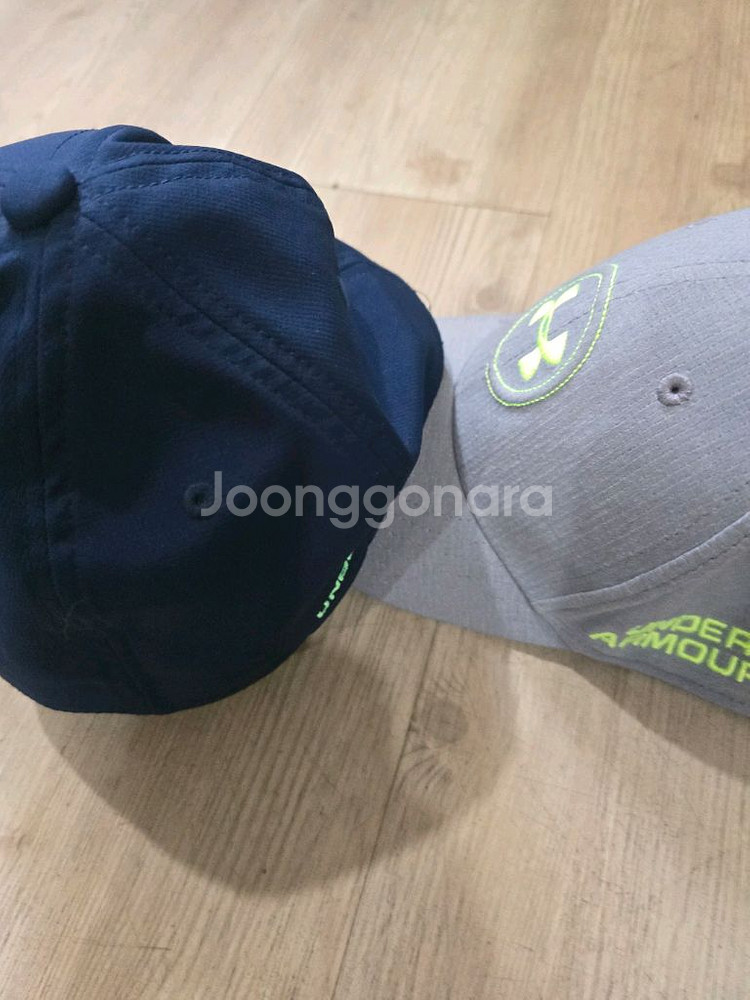 (일괄판매가) 언더아머 모자 2종세트 54~56cm--5