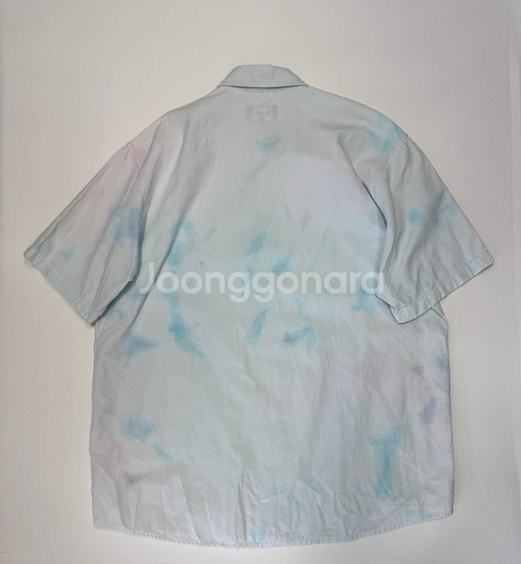 위캔더스 빈티지 프린팅 오버핏 반팔 셔츠 L--1