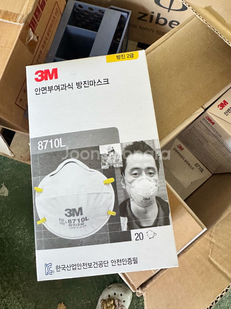 3M 8710L 방진마스크 12박스--0