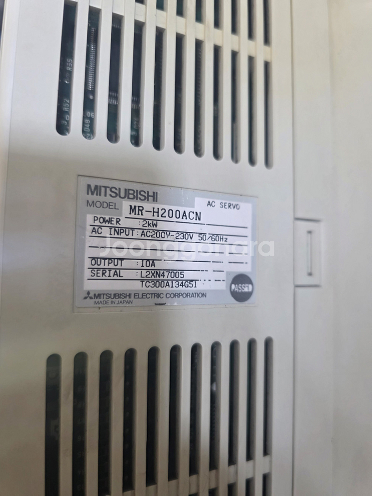미쓰비시 AC 서보드라이브 2kW--2