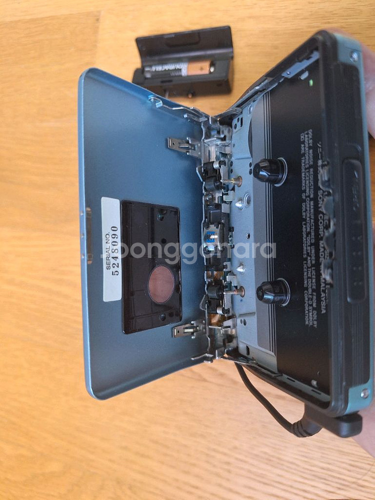 소니 워크맨 카세트 플레이어 WM-EX610 카키색--3
