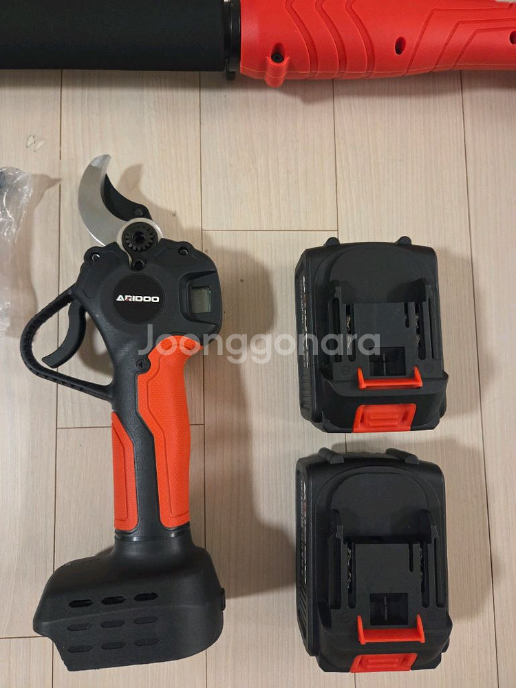 전동전지가위 장대 연장봉 풀세트 판매합니다--3