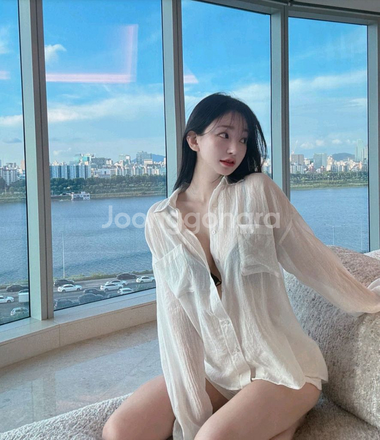 카인다미 화이트 셔츠--3
