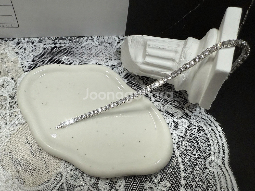 테니스 팔찌(새상품) S925 3mm--2