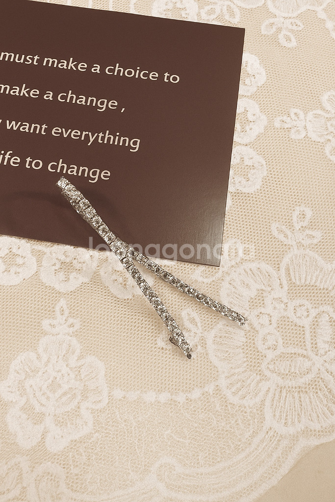 테니스 팔찌(새상품) S925 3mm--1