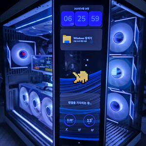 9950x3d x870e 5080 본체 팝니다(hyte