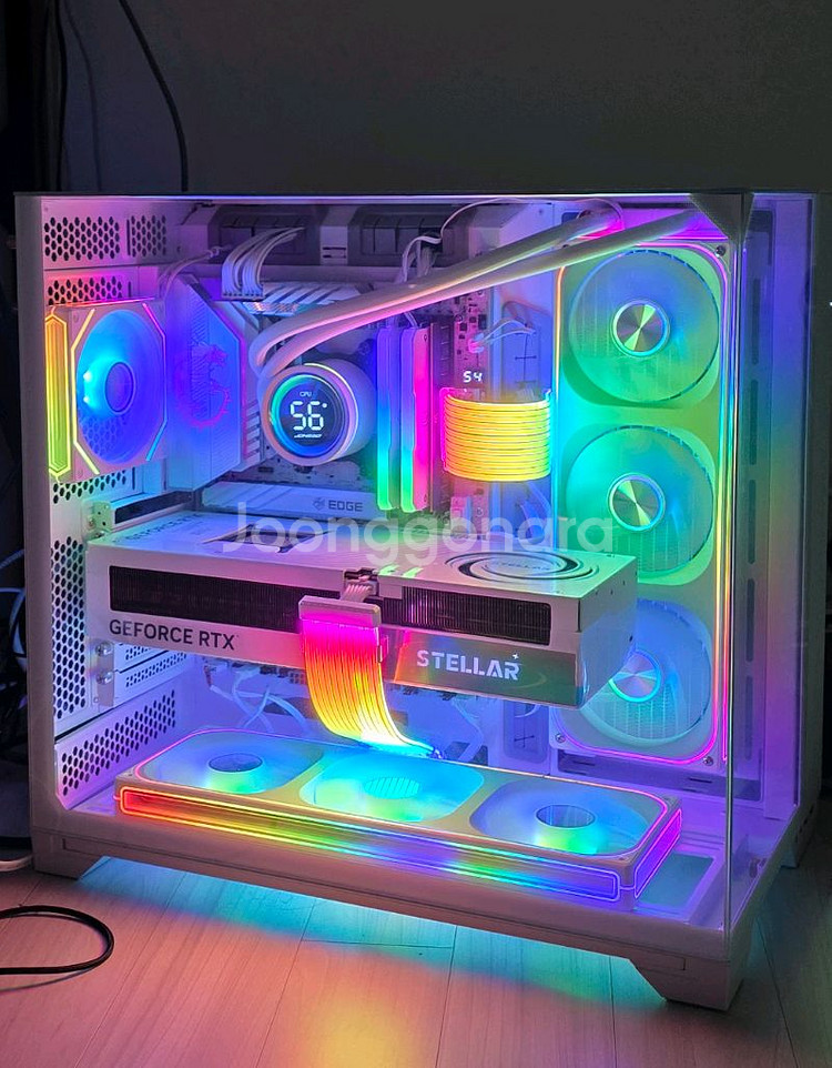 9950X3d rtx5090 리안리 화이트 본체--0