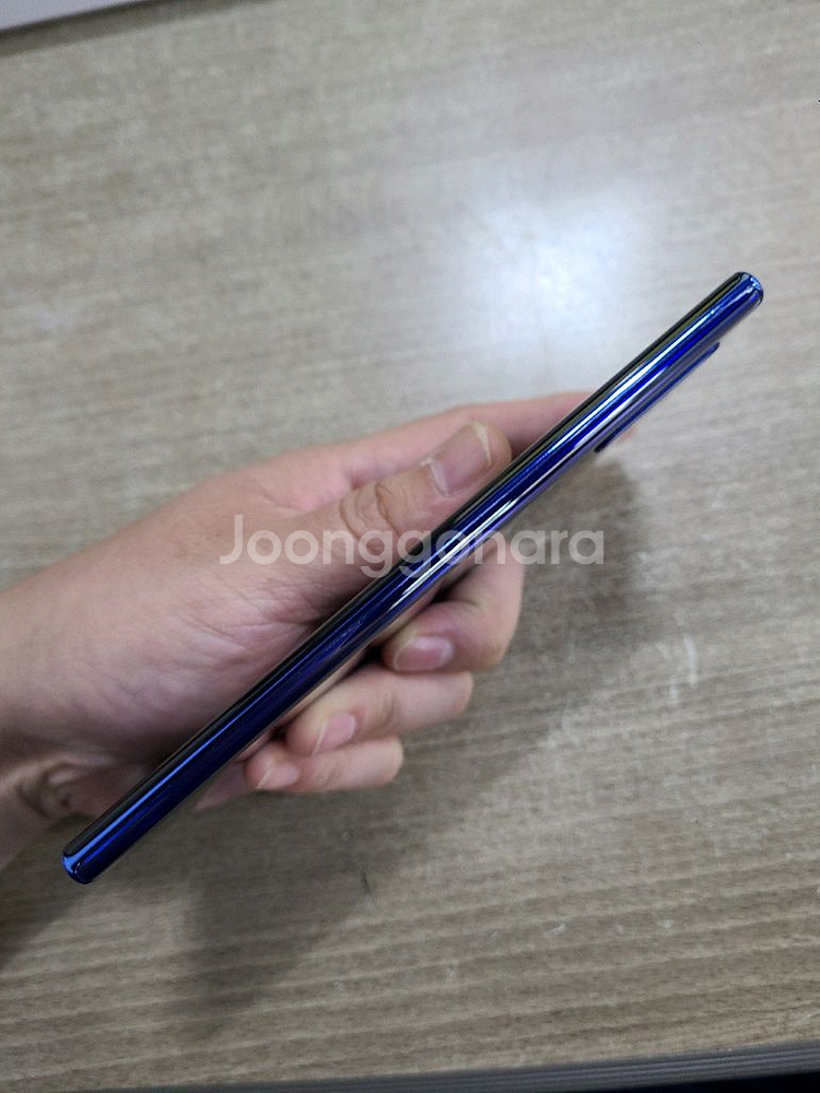 갤럭시노트10플러스256G 무잔상 액정무기스 깨끗한 중--5