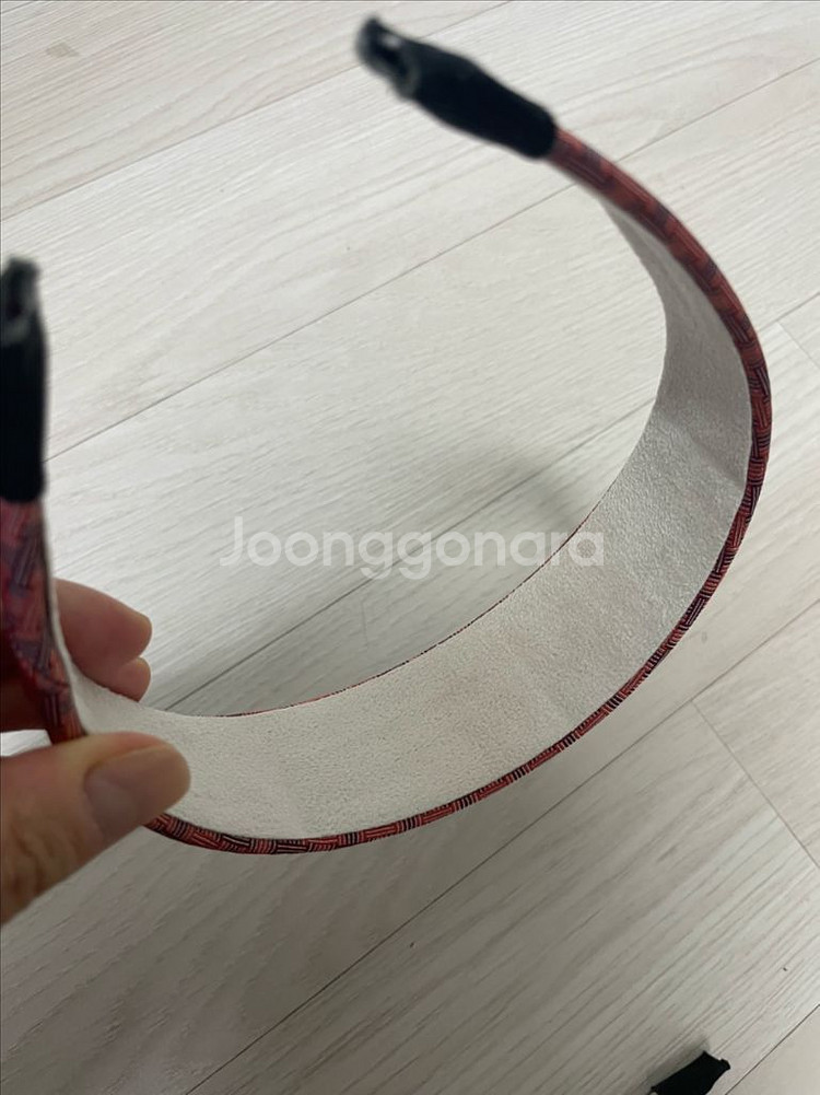 명품 넥타이 헤어밴드 머리띠 (에르메스 버버리)--5