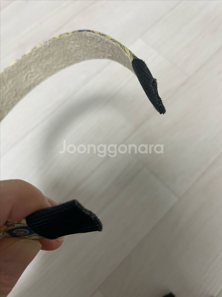 명품 넥타이 헤어밴드 머리띠 (에르메스 버버리)--3