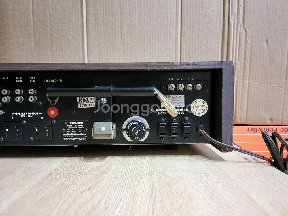 파이오니아 PIONEER 리시버 앰프 SX 990--8