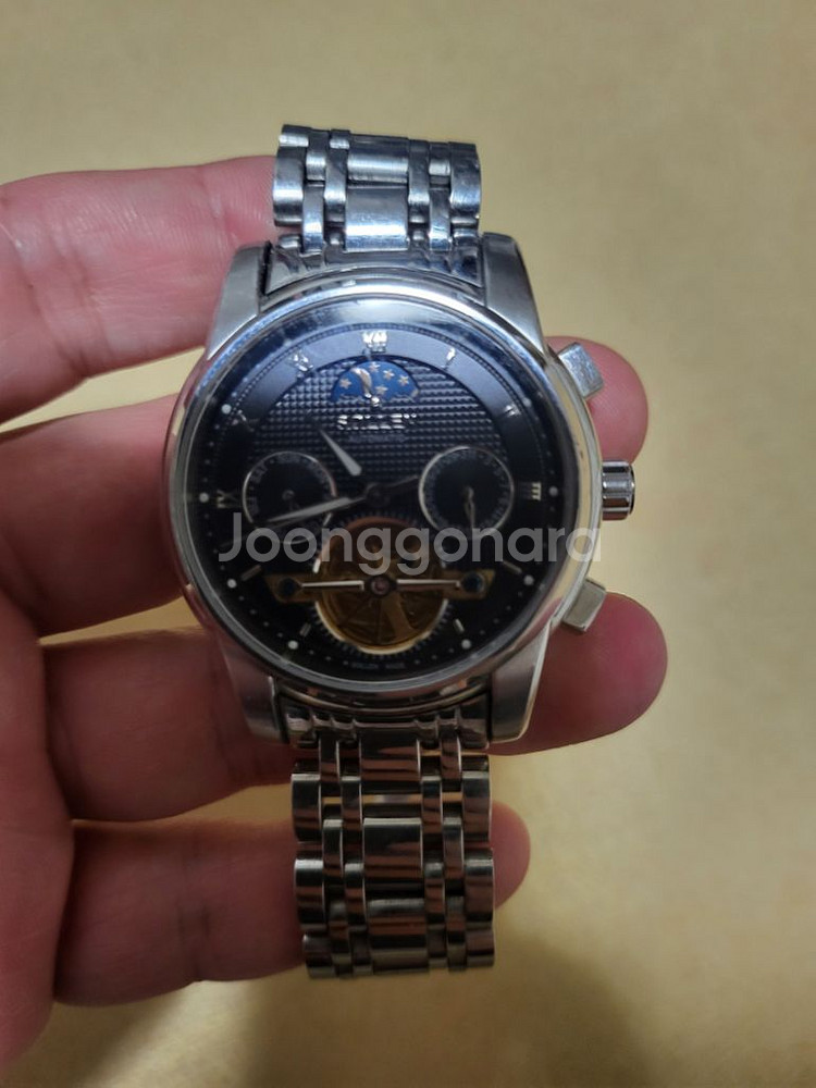 스위스 소렌 문페이즈 오토메틱 시계--1