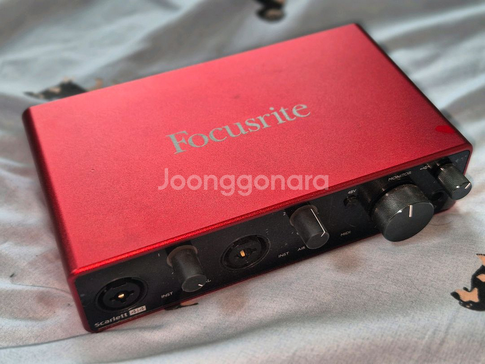 포커스라이트 스칼렛 4i4 3rd 오디오 인터페이스--3