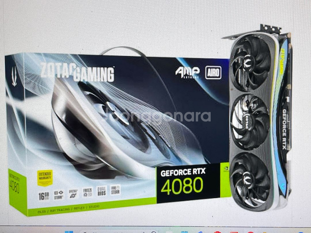 ZOTAC RTX 4080 AMP AIRO화이트--1