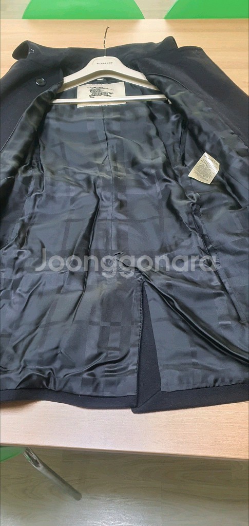 버버리 캐시미어 코트/자켓 66/M 정품S급(감정O)--3