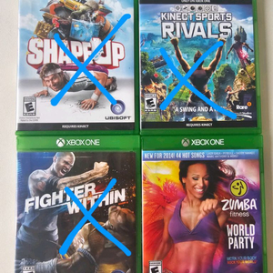 XBOX ONE 키넥트 스포츠 게임 팝니다