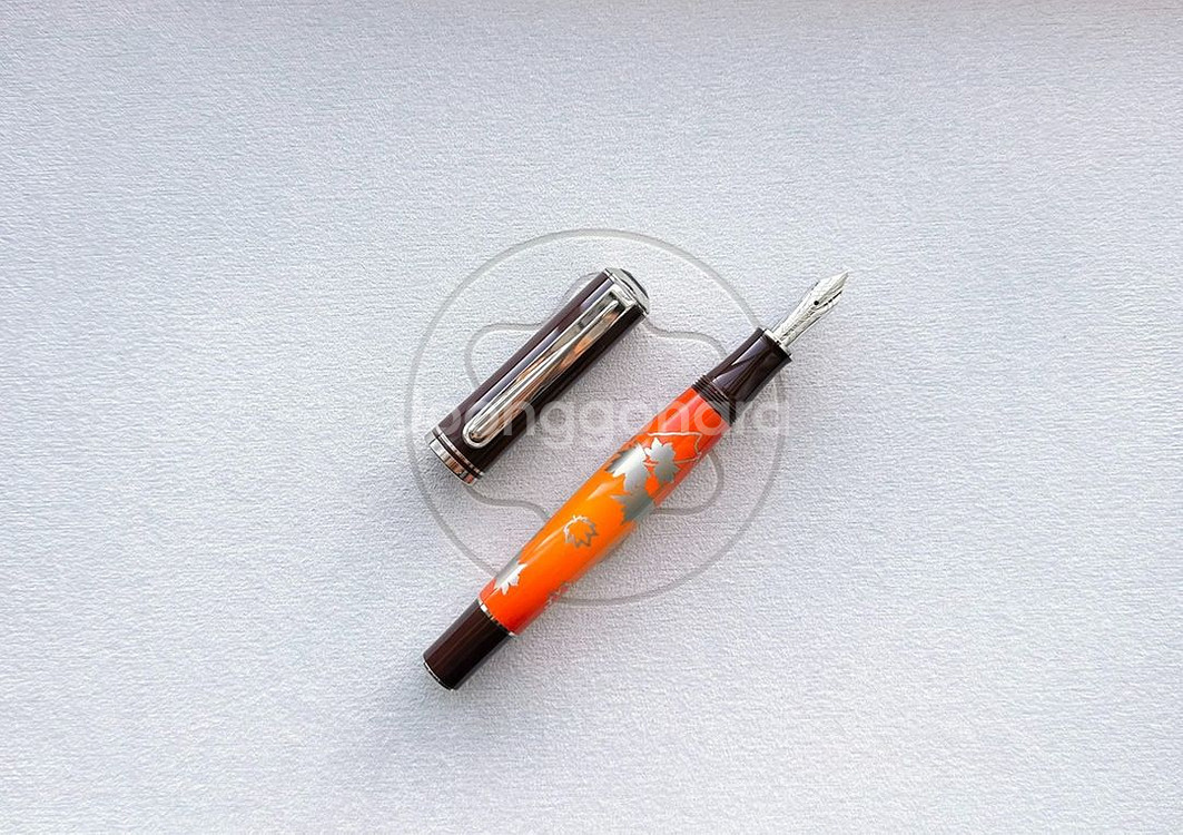 펠리칸 M640 인디안 썸머 M 만년필 팝니다.--2